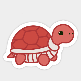 Turtle(Red) Sticker